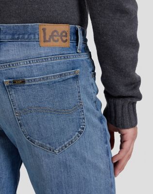 West Regular Straight Selvedge Jean in Looks Like Rain