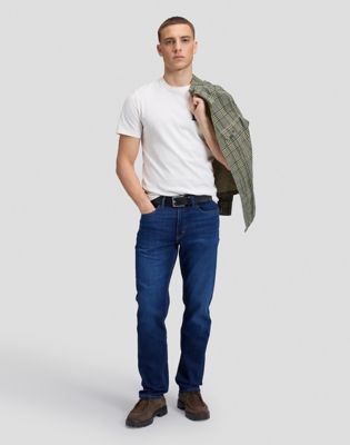 West Regular Straight Medium Stretch Jean in Rhythm Blue
