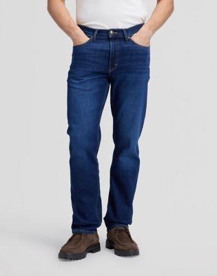 West Regular Straight Medium Stretch Jean in Rhythm Blue