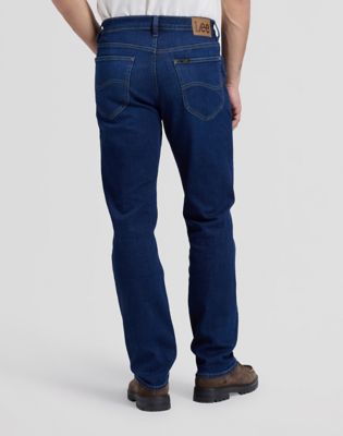 West Regular Straight Medium Stretch Jean in Rhythm Blue