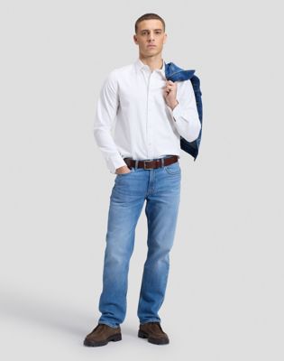 West Regular Straight Low Stretch Jean in Backstage Pass