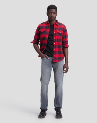 West Regular Straight Low Stretch Jean in Hold N Cold