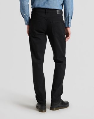 David Regular Tapered Jean in Base Black