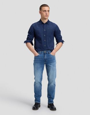 David Regular Tapered Jean in Lowland
