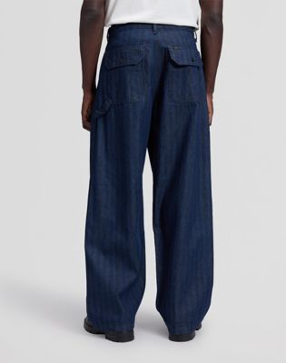 Utility Baggy Jean in Hickory Rinse