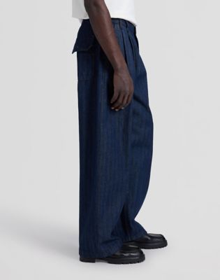 Utility Baggy Jean in Hickory Rinse