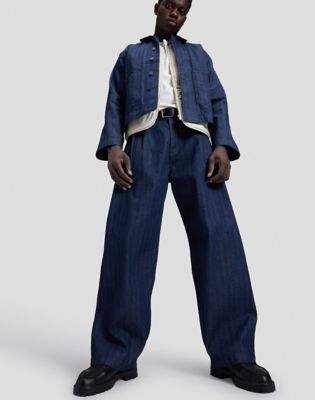 Utility Baggy Jean in Hickory Rinse