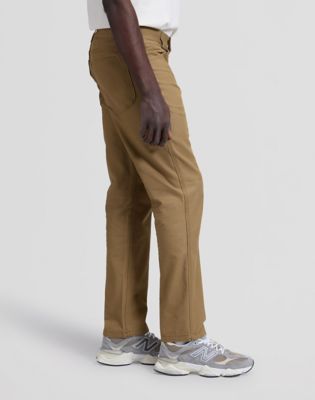 Workwear Haden Relaxed Trousers in Dark Khaki