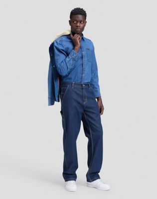 Workwear Loose Carpenter Jean in Rinse
