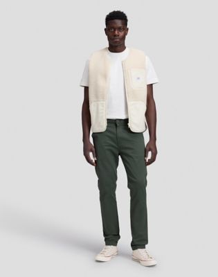 Slim Lightweight Chino Trousers in Deep Depths