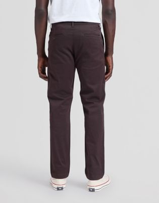 Regular Lightweight Chino Trousers in Chocolate Torte