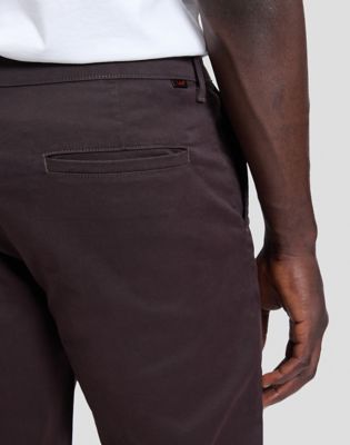 Regular Lightweight Chino Trousers in Chocolate Torte