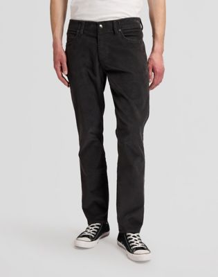 MVP Straight Corduroy Trousers in Static Gray
