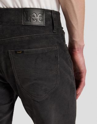 MVP Straight Corduroy Trousers in Static Gray