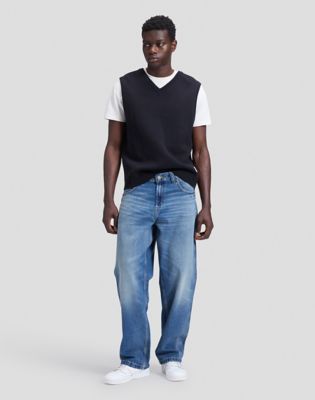 Workwear Henry Loose Straight Jean in Lucky Blue