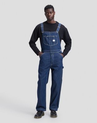 Workwear Relaxed Lee Bib in Rinse