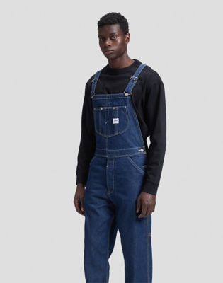 Workwear Relaxed Lee Bib in Rinse