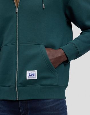 Workwear Relaxed Full Zip Hoodie in Ponderosa Pine