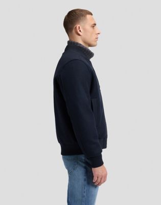 Regular Wool Bomber in Black