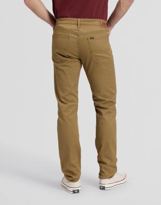 Daren Regular Lightweight Trousers in Dark Khaki
