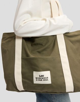 Workwear Travel Bag in Oak Moss