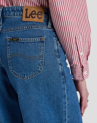 Loose Mid Rise Culotte Short in Clever Pick