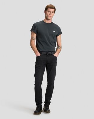 Basic Leather Belt in Black