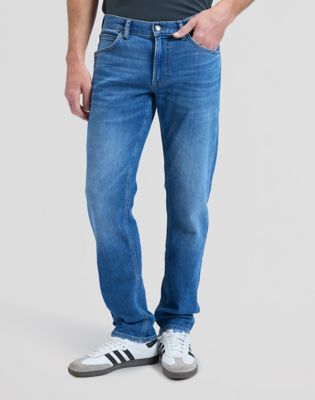 Daren Regular Straight Medium Stretch Jean in Bandana Blue