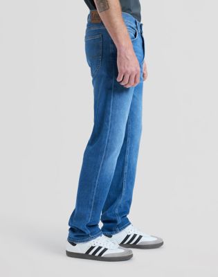 Daren Regular Straight Medium Stretch Jean in Bandana Blue