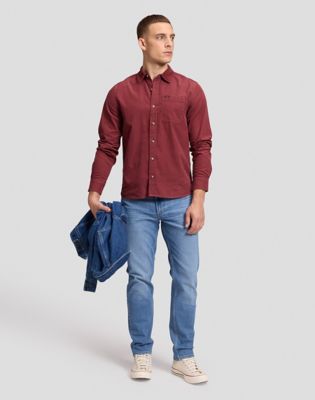 David Regular Tapered Jean in Two Timer