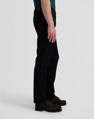 West Regular Straight Low Stretch Jean in Base Black