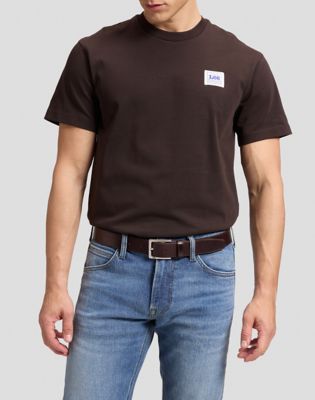 Formal Leather Belt in Dark Brown