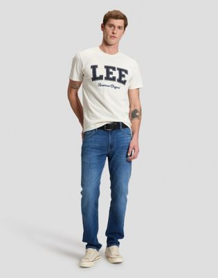 Lee Original Regular Tee in Ecru
