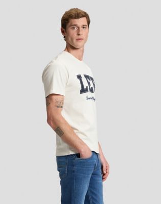 Lee Original Regular Tee in Ecru
