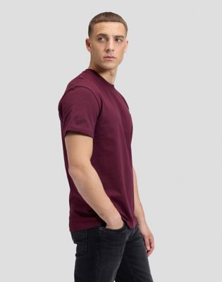 Relaxed Small Logo Tee in Fig