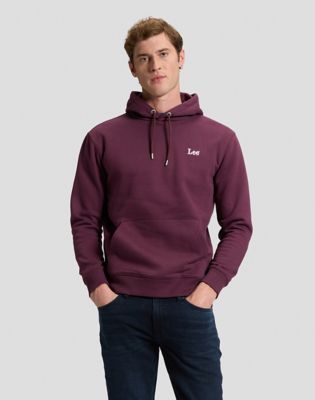 Lee Essential Regular Hoodie in Fig