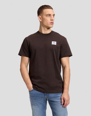 Workwear Relaxed Tee in Chocolate Torte