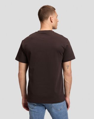 Workwear Relaxed Tee in Chocolate Torte