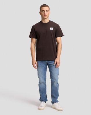 Workwear Relaxed Tee in Chocolate Torte