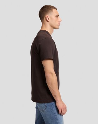 Workwear Relaxed Tee in Chocolate Torte