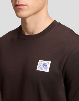 Workwear Relaxed Tee in Chocolate Torte