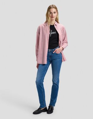 Marion Straight Jean in Rebel Mid