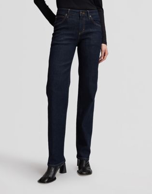 London Regular Straight Jean in Deepest Space