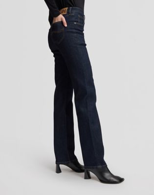 London Regular Straight Jean in Deepest Space