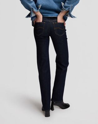 London Regular Straight Jean in Deepest Space