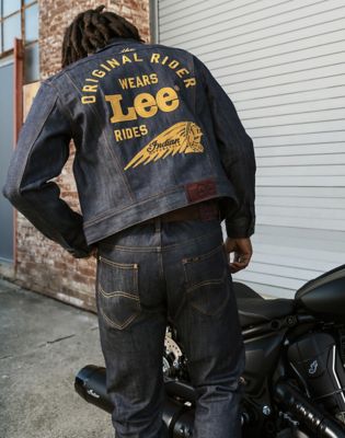 Lee X Indian Motorcycle 101 Z in Raw Selvedge
