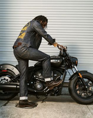 Lee X Indian Motorcycle 101 Z in Raw Selvedge
