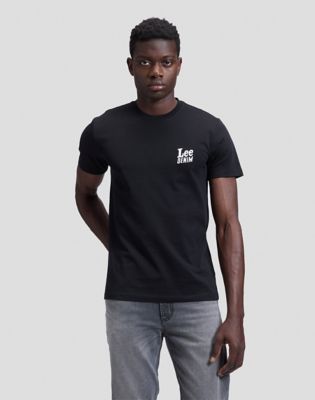 Lee Denim Regular Tee in Black