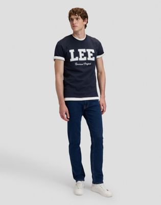 Lee Original Regular Tee in Rebel Navy