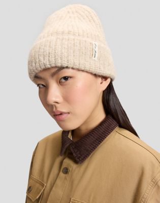 Soft Beanie in Soy Bean